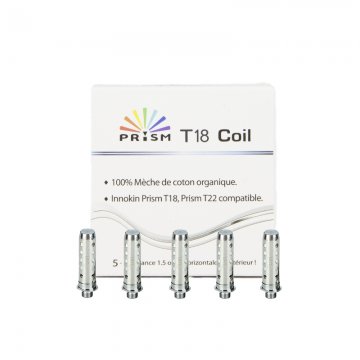 Coils Prism T18 1.5Ω for Endura T18 (5pcs) - Innokin