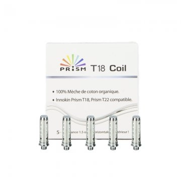 Coils Prism T18 1.5ohm pour Endura T18 - Innokin