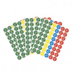 Colored Promotional Stickers (5pcs)