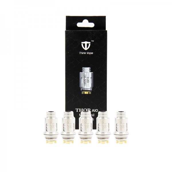 Résistances Mesh Thor AIO 0.2Ω/0.5Ω (5pcs) - Thinkvape