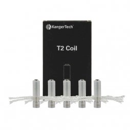 T2 1.8/2.2/2.5Ω Coils (5pcs) - Kangertech