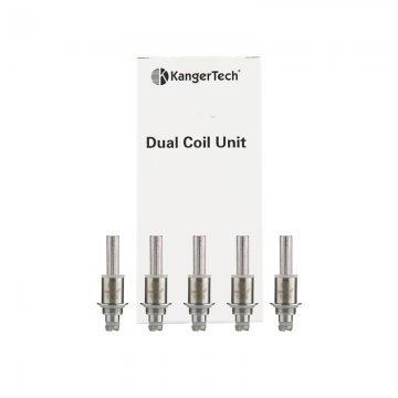 Dual coil NiChrome 1.5Ω/1.8Ω coils (5pcs) - Kangertech
