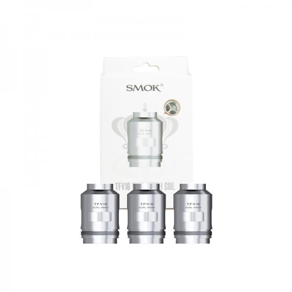 Résistances Dual Mesh 0.12Ω pour TFV16 (3pcs) - Smoktech