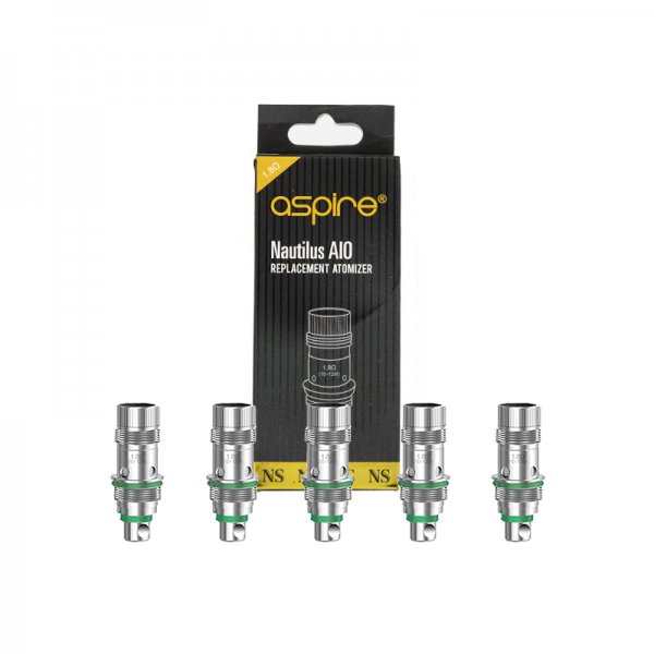 Résistances pour Nautilus AIO NicSalt x5 - Aspire