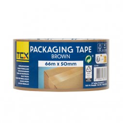 Brown Packaging Tape 50mm x 66m