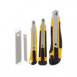 Set of 3 snap-off blade cutters