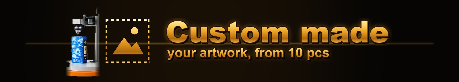 Custom engraving (from 10 pcs)