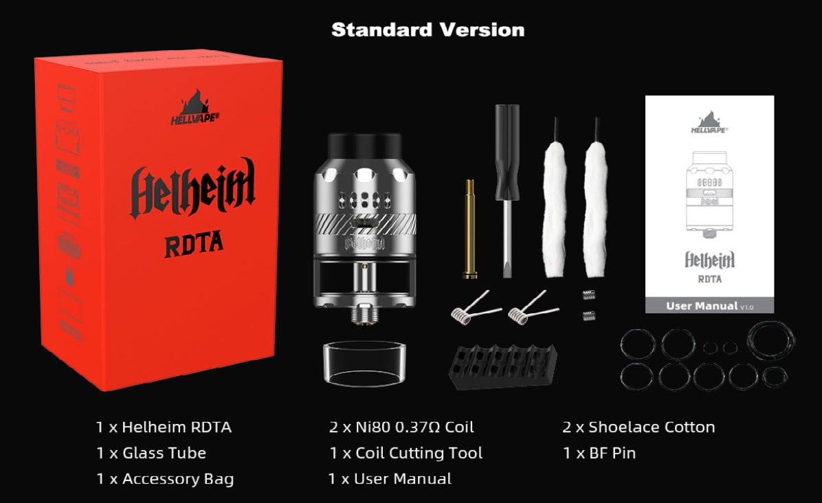 Helheim RDTA Hellvape Helheim RDTA Hellvape