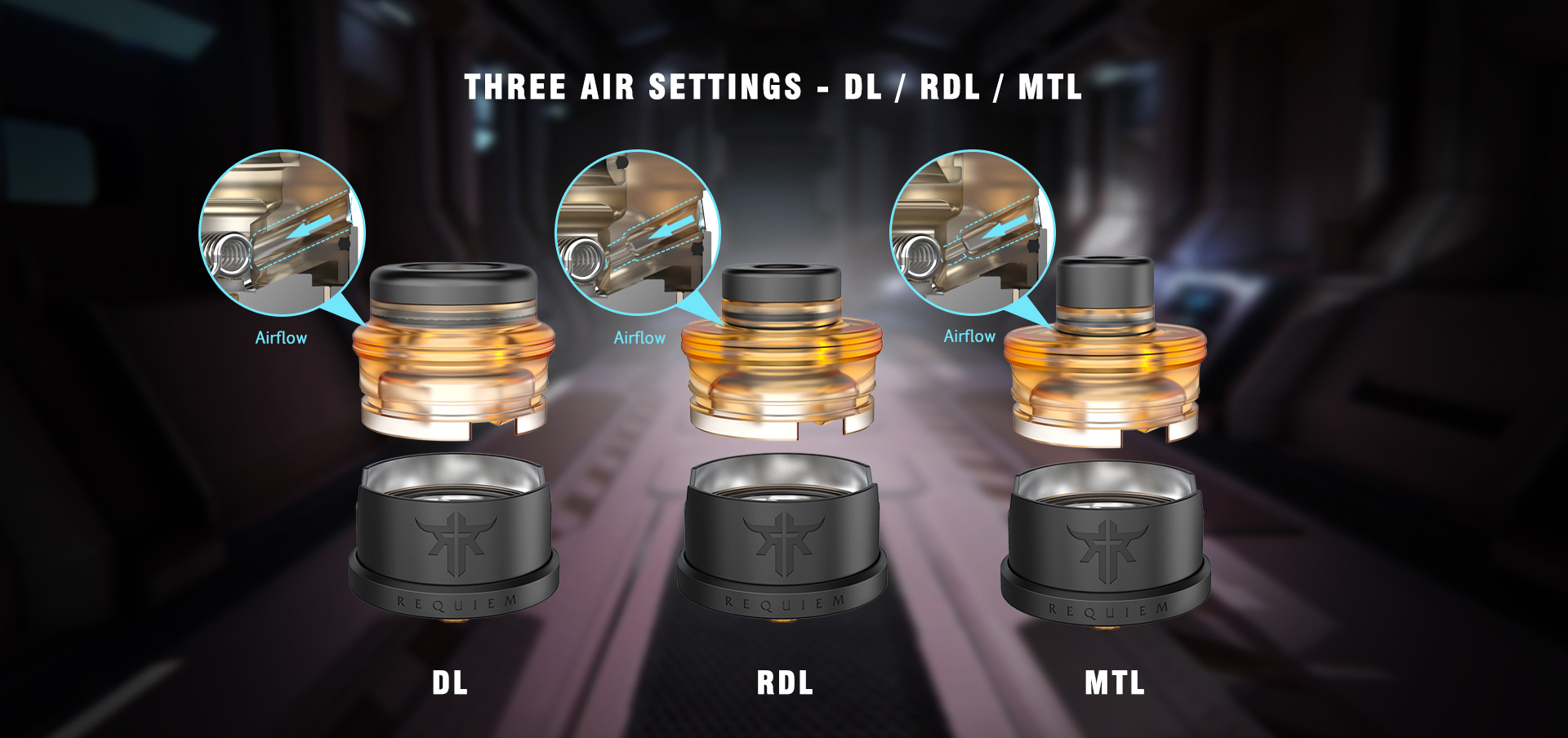 REQUIEM RDA 22MM - VANDY VAPE. 1 20091F93630549 - REQUIEM RDA 22MM - VANDY VAPE.