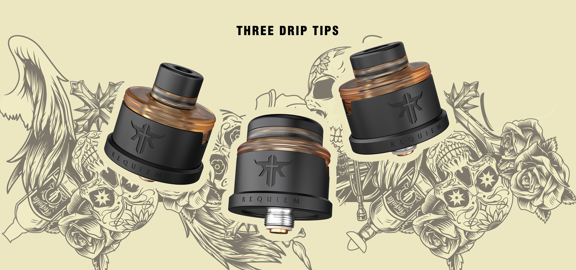 REQUIEM RDA 22MM - VANDY VAPE. 1 20091F93GK95 - REQUIEM RDA 22MM - VANDY VAPE.